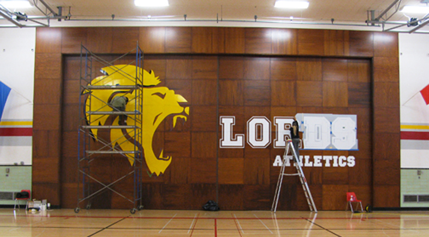 Strathcona Gym Installation